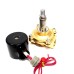 Brass Solenoid Valve Diaphragm Type 2/2 Temp -5 to 80°C Direct Acting